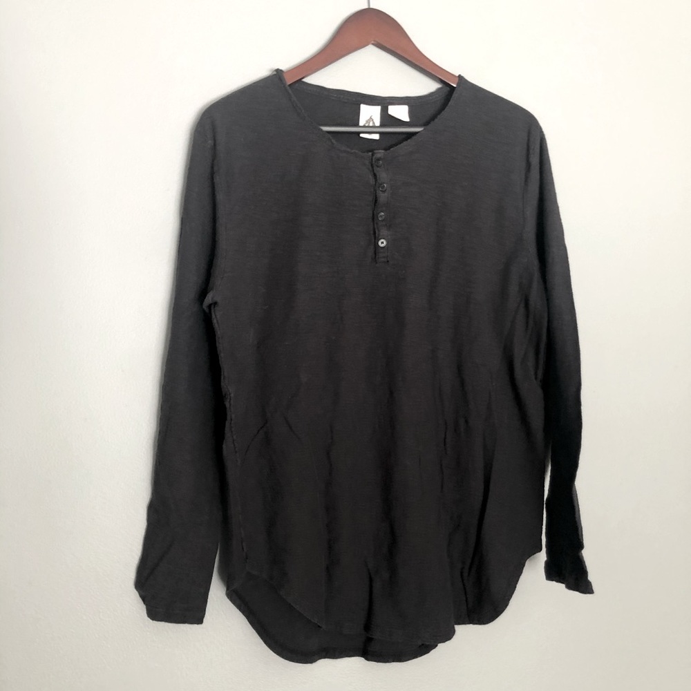 Urban Outfitters long sleeve Henley drop tee.